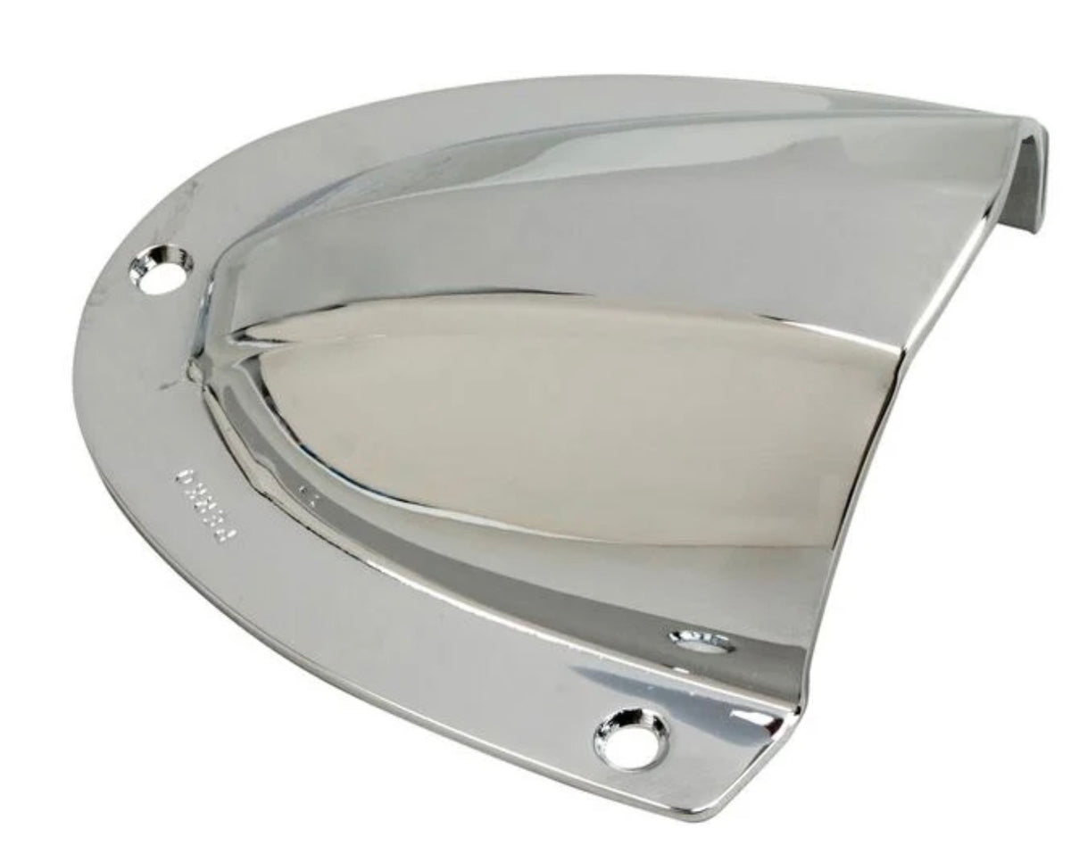 Clam Shell Ventilator - Chrome Plated Brass - [0315DP1CHR]