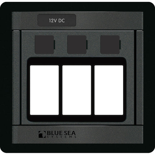 Blue Sea 1520 Remote Control Switch  360 Panel  3 Blank 1520