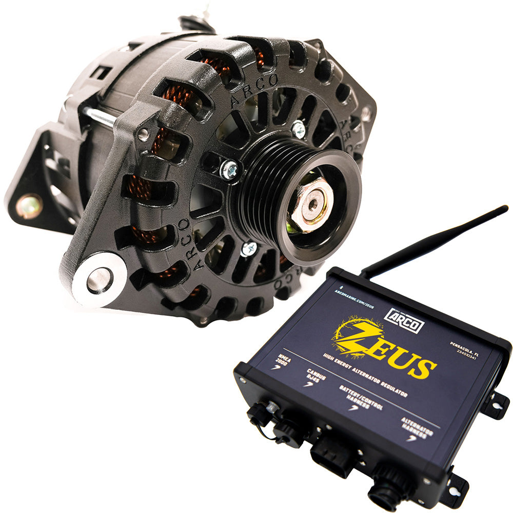 ARCO Zeus A225S J180 315 Alternator wTerminal Block  Zeus HighEnergy Alternator Regulator 4010AZ1000