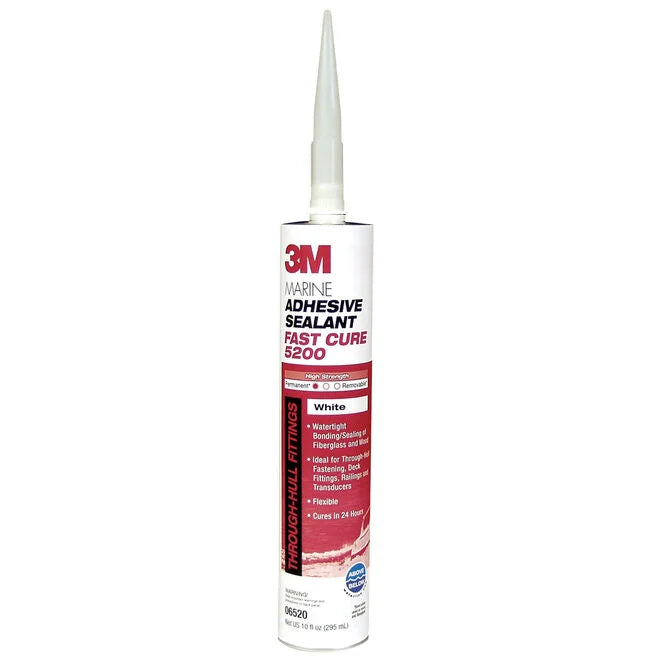 Marine Adhesive Sealant Fast Cure 5200 (White) 3M