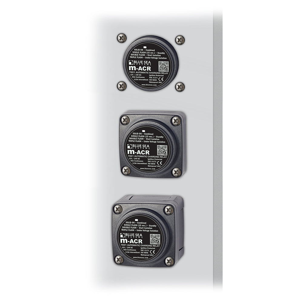 Blue Sea 7601 DC Mini ACR Automatic Charging Relay  65 Amp 7601