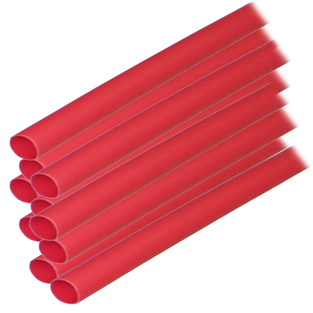 Ancor Adhesive Lined Heat Shrink Tubing ALT  14 x 12  10Pack  Red 303624