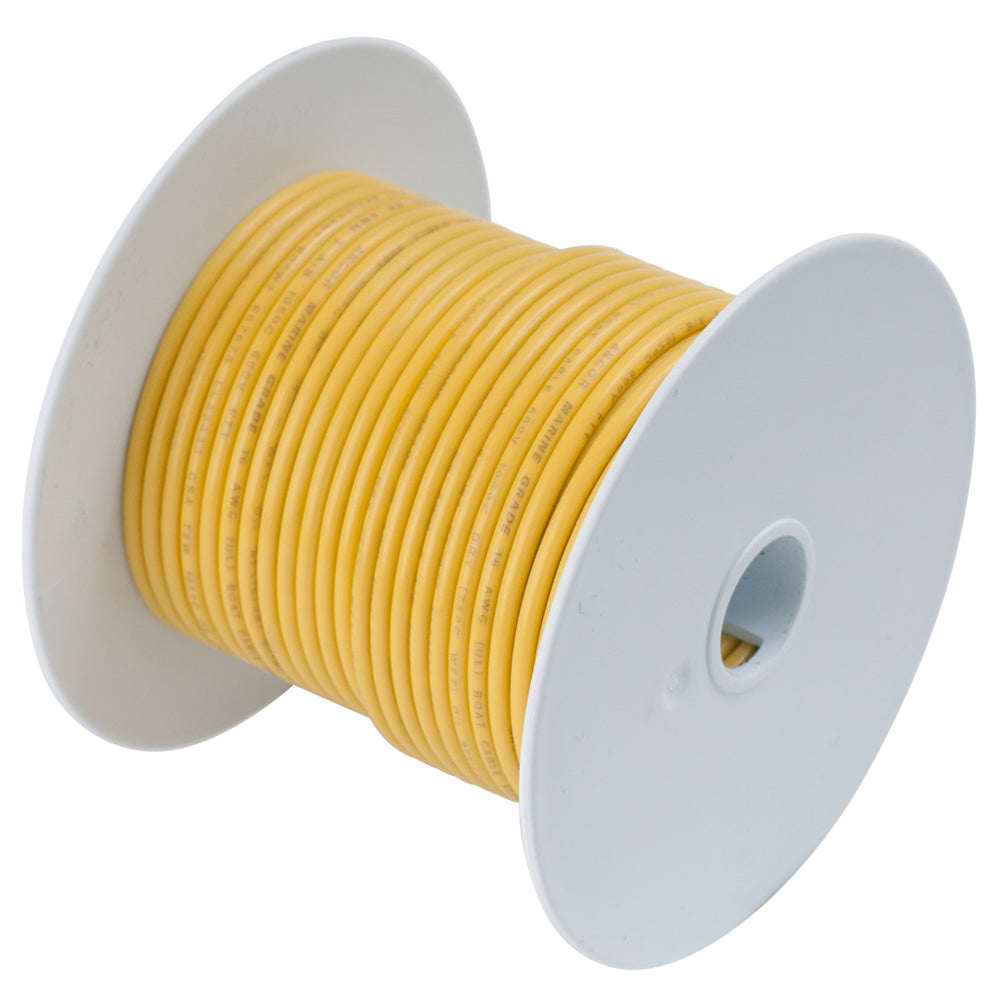 Ancor Yellow 18 AWG Tinned Copper Wire  100 101010