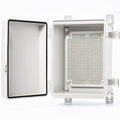 9"x7"x4" Junction Box, Waterproof w/ Hinged Door (Grey)