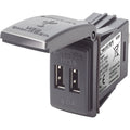 Blue Sea 1038 48V Dual USB Charger Contura Switch Mount 1038