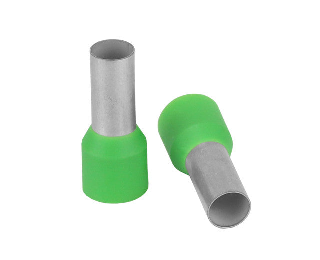 Wire Terminal End; Wire Ferrule; 6 AWG Wire; Tinned Copper Connector/ Heat Shrink Insulation
