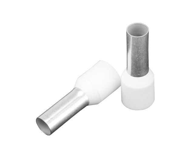 Wire Terminal End; Wire Ferrule; 8 AWG Wire; Tinned Copper Connector/ Heat Shrink Insulation