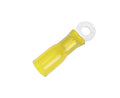Wire Terminal End; #10 Ring Terminal; 12-10 Gauge Wire; Tinned Copper Connector/ Heat Shrink Insulation