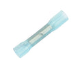 Wire Terminal End; Butt Connector; 16-14 Gauge Wire; Tinned Copper Connector/ Heat Shrink Insulation
