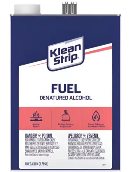 Klean Strip Denatured Alcohol - One Quart (946 mL)