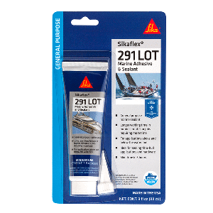 Sika Sikaflex® 291 LOT Slow Cure - Black - 3oz Tube w/ Nozzle