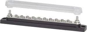 Egis 150A Dual Stud Common BusBar - 20 Screw - With Cover, Bulk Pack